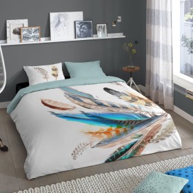 Good Morning Funda de edredón FEATHER 140x200/220 cm multicolor de Good Morning, Fundas de nórdico - Ref: Foro24-437857, Prec...