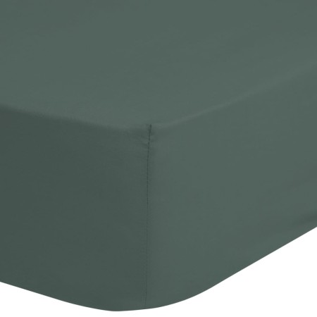 Good Morning Olive Green Fitted Sheet 90x200 cm by Good Morning, Bed sheets - Ref: Foro24-438132, Price: 19,99 €, Discount: %