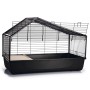 Beeztees Desi Indoor Rabbit Cage 100x52x68 cm Black by Beeztees, Cages and habitats for small animals - Ref: Foro24-438275, P...