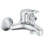 SCHÜTTE BATONI chrome bathtub mixer tap by SCHÜTTE, Faucets - Ref: Foro24-438663, Price: 63,54 €, Discount: %