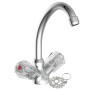 SCHÜTTE Two-handle basin mixer tap SAVINO chrome by SCHÜTTE, Faucets - Ref: Foro24-438684, Price: 45,08 €, Discount: %