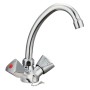 SCHÜTTE Two-handle basin mixer tap SAVINO chrome by SCHÜTTE, Faucets - Ref: Foro24-438687, Price: 47,00 €, Discount: %