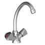 SCHÜTTE Two-handle basin mixer tap SAVINO chrome by SCHÜTTE, Faucets - Ref: Foro24-438687, Price: 47,00 €, Discount: %