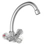 SCHÜTTE Grifo mezclador de lavabo bimando BRILLANT cromado de SCHÜTTE, Grifos - Ref: Foro24-438690, Precio: 54,56 €, Descuent...