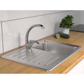 SCHÜTTE Sink mixer tap with round spout DIZIANI chrome by SCHÜTTE, Faucets - Ref: Foro24-438710, Price: 59,10 €, Discount: %