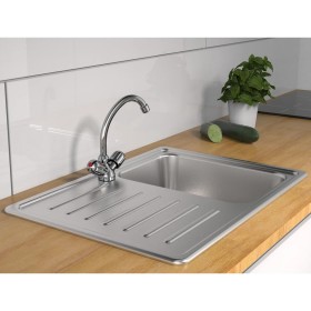 SCHÜTTE PERUZZI two-handle sink mixer tap low pressure chrome by SCHÜTTE, Faucets - Ref: Foro24-438728, Price: 49,62 €, Disco...