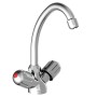 SCHÜTTE PERUZZI two-handle sink mixer tap low pressure chrome by SCHÜTTE, Faucets - Ref: Foro24-438728, Price: 52,72 €, Disco...