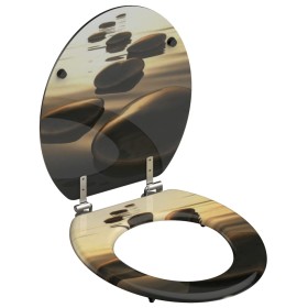 SCHÜTTE Toilet seat SEA STONE MDF by SCHÜTTE, Toilet and bidet seats - Ref: Foro24-438735, Price: 48,48 €, Discount: %