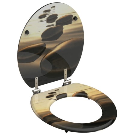 SCHÜTTE Toilet seat SEA STONE MDF by SCHÜTTE, Toilet and bidet seats - Ref: Foro24-438735, Price: 48,47 €, Discount: %