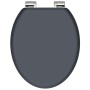 SCHÜTTE Toilet seat with soft close SPIRIT ATHRAZIT matte gray by SCHÜTTE, Toilet and bidet seats - Ref: Foro24-438738, Price...