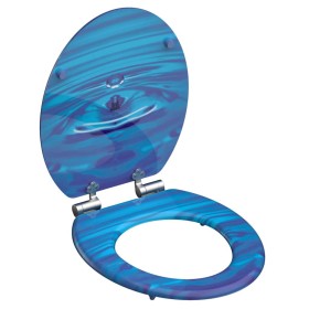 SCHÜTTE Toilet seat with soft close BLUE DROP by SCHÜTTE, Toilet and bidet seats - Ref: Foro24-438744, Price: 61,99 €, Discou...