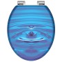 SCHÜTTE Toilet seat with soft close BLUE DROP by SCHÜTTE, Toilet and bidet seats - Ref: Foro24-438744, Price: 61,15 €, Discou...