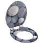 SCHÜTTE WC-Sitz mit Absenkautomatik GREY STONE von SCHÜTTE, Toiletten- und Bidetsitze - Ref: Foro24-438746, Preis: 62,99 €, R...