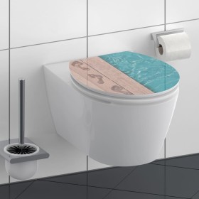 SCHÜTTE POOLSIDE MDF Soft Close Toilettensitz mit Glitzer von SCHÜTTE, Toiletten- und Bidetsitze - Ref: Foro24-438753, Preis:...