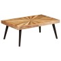 Solid mango wood coffee table 90x55x36 cm by vidaXL, Coffee table - Ref: Foro24-246163, Price: 112,02 €, Discount: %