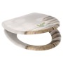 SCHÜTTE Toilet seat soft close quick release STONE PYRAMID by SCHÜTTE, Toilet and bidet seats - Ref: Foro24-438778, Price: 51...