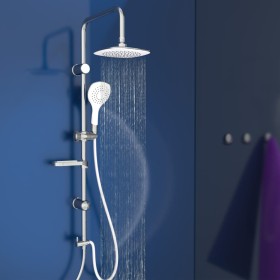 EISL Chrome and white DUSCHTRAUM shower set by EISL, shower heads - Ref: Foro24-438808, Price: 89,12 €, Discount: %