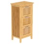 EISL Bathroom cabinet with 3 bamboo drawers 30x42x82 cm by EISL, bathroom vanities - Ref: Foro24-438812, Price: 134,76 €, Dis...