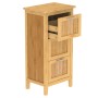 EISL Bathroom cabinet with 3 bamboo drawers 30x42x82 cm by EISL, bathroom vanities - Ref: Foro24-438812, Price: 134,76 €, Dis...