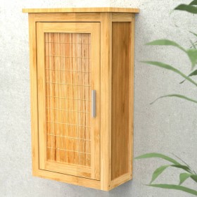 EISL High cabinet with bamboo door 40x20x70 cm by EISL, Shelves and shelves - Ref: Foro24-438821, Price: 82,52 €, Discount: %