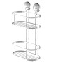 EISL Chrome corner shower shelf 22x11x34 cm by EISL, Bathtub trays - Ref: Foro24-438829, Price: 43,96 €, Discount: %