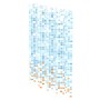 EISL Shower curtain with blue and orange mosaic 200x180x0.2 cm by EISL, shower curtains - Ref: Foro24-438833, Price: 25,57 €,...