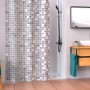 EISL Gray mosaic shower curtain 200x180x0.2 cm by EISL, shower curtains - Ref: Foro24-438834, Price: 30,40 €, Discount: %