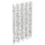 EISL Gray mosaic shower curtain 200x180x0.2 cm by EISL, shower curtains - Ref: Foro24-438834, Price: 30,40 €, Discount: %