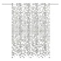 EISL Gray mosaic shower curtain 200x180x0.2 cm by EISL, shower curtains - Ref: Foro24-438834, Price: 30,40 €, Discount: %