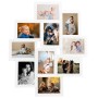 Collage photo frame for 10x(13x18 cm) white MDF photo by vidaXL, Photo frames - Ref: Foro24-332781, Price: 35,30 €, Discount: %