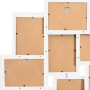 Collage photo frame for 10x(13x18 cm) white MDF photo by vidaXL, Photo frames - Ref: Foro24-332781, Price: 35,30 €, Discount: %