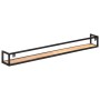 Wall shelves 2 units 160 cm solid acacia wood by vidaXL, Shelves and shelves - Ref: Foro24-320678, Price: 117,06 €, Discount: %