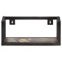 Wall shelves 2 units 40 cm solid recycled wood by vidaXL, Shelves and shelves - Ref: Foro24-320668, Price: 41,94 €, Discount: %