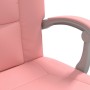 Pink synthetic leather reclining office chair by vidaXL, Office chairs - Ref: Foro24-349643, Price: 127,99 €, Discount: %