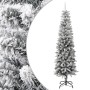 Árbol de Navidad artificial estrecho con nieve PVC y PE 210 cm de vidaXL, Arboles de navidad - Ref: Foro24-345196, Precio: 11...