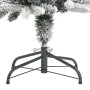 Árbol de Navidad artificial estrecho con nieve PVC y PE 210 cm de vidaXL, Arboles de navidad - Ref: Foro24-345196, Precio: 11...