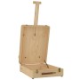 Solid pine wood desktop easel 27x43x68 cm by vidaXL, Office easels - Ref: Foro24-30226, Price: 24,28 €, Discount: %