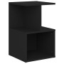 Mesita de noche madera contrachapada negro 35x35x55 cm de vidaXL, Mesitas de noche - Ref: Foro24-806348, Precio: 34,56 €, Des...