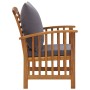 Garden furniture and cushions set 5 pieces solid acacia wood by vidaXL, Garden sets - Ref: Foro24-3057982, Price: 500,93 €, D...