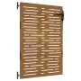 Puerta de jardín acero corten diseño cuadrado 85x150 cm de vidaXL, Puertas de jardín - Ref: Foro24-153247, Precio: 237,16 €, ...