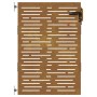 Puerta de jardín acero corten diseño cuadrado 85x150 cm de vidaXL, Puertas de jardín - Ref: Foro24-153247, Precio: 237,16 €, ...