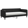 Sofá cama con colchón tela negro 80x200 cm de vidaXL, Camas y somieres - Ref: Foro24-3196795, Precio: 327,44 €, Descuento: %