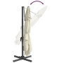 Hanging parasol with sand white aluminum pole 400x300cm by vidaXL, Umbrellas - Ref: Foro24-319912, Price: 203,24 €, Discount: %