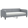 Schlafsofa mit hellgrauer Stoffmatratze 90x200 cm von vidaXL, Betten und Lattenroste - Ref: Foro24-3196798, Preis: 342,99 €, ...