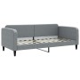 Schlafsofa mit hellgrauer Stoffmatratze 90x200 cm von vidaXL, Betten und Lattenroste - Ref: Foro24-3196798, Preis: 342,99 €, ...