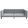 Schlafsofa mit hellgrauer Stoffmatratze 90x200 cm von vidaXL, Betten und Lattenroste - Ref: Foro24-3196798, Preis: 342,99 €, ...