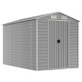 Cobertizo de jardín acero galvanizado gris claro 191x300x198 cm de vidaXL, Cobertizos - Ref: Foro24-3188244, Precio: 472,26 €...