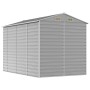 Cobertizo de jardín acero galvanizado gris claro 191x300x198 cm de vidaXL, Cobertizos - Ref: Foro24-3188244, Precio: 472,26 €...