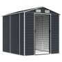 Cobertizo de jardín acero galvanizado antracita 191x215x198cm de vidaXL, Cobertizos - Ref: Foro24-3188254, Precio: 420,43 €, ...