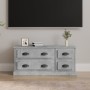 Mueble de TV madera contrachapada gris hormigón 100x35,5x45 cm de vidaXL, Muebles TV - Ref: Foro24-816452, Precio: 89,06 €, D...